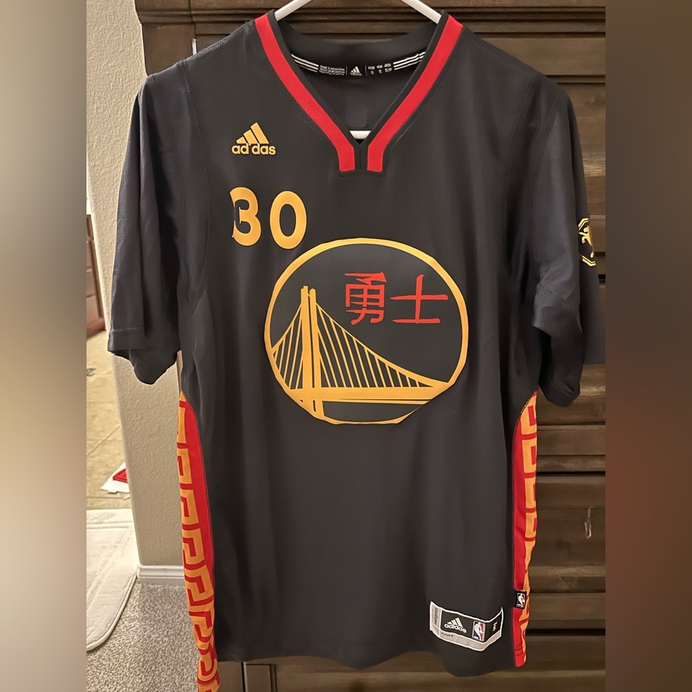 NBA Adidas brand, black color, size S